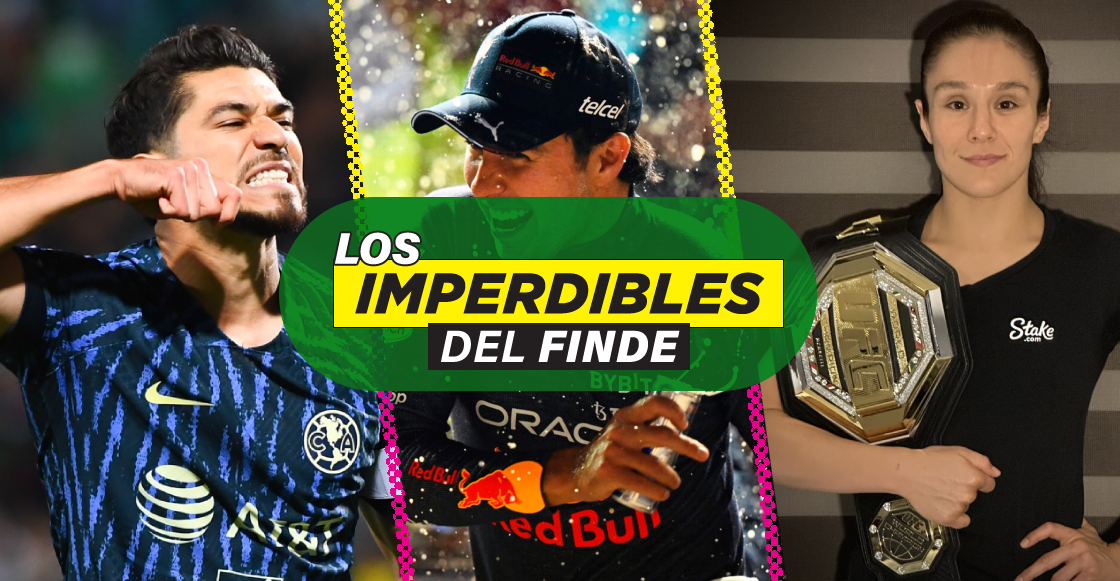 Checo hará historia en el GP de Singapur y Chivas vs América se jugarán el honor