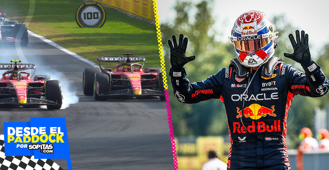 Checo llegó segundo en Italia