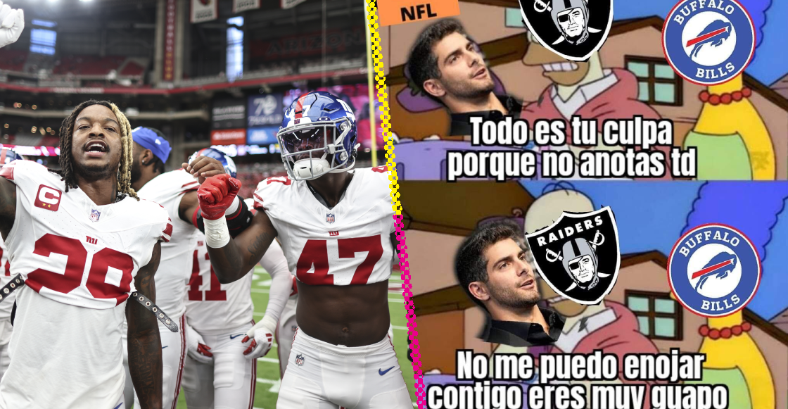 La remontada de Giants y los memes de burlan de Patriots en la semana 2 de NFL
