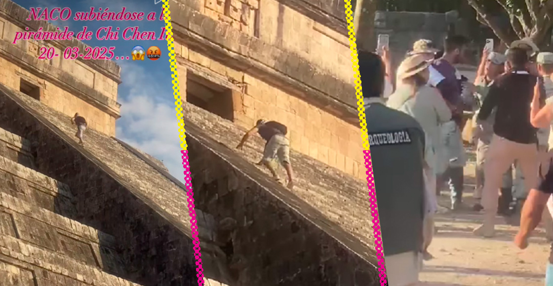 Turista alemán sube a Chichén Itzá y termina golpeado