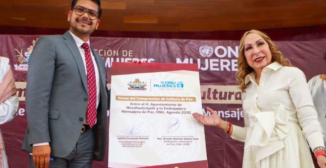 Alcalde de Cd. Neza y falsa embajadora de ONU Mujeres