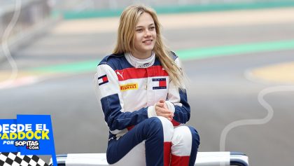 Alba Larsen, piloto de F1 Academy