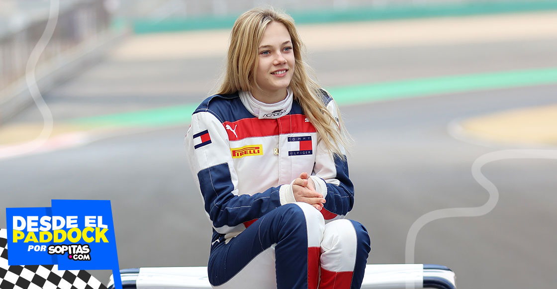 Alba Larsen, piloto de F1 Academy