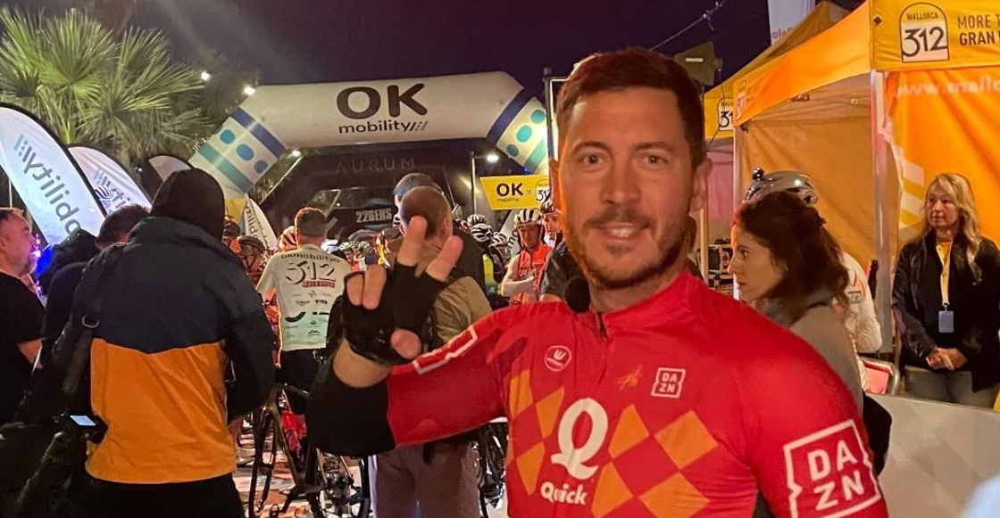 Eden Hazard aparece como ciclista: "Hay que entrenar un poquito más y bajar un poquito de peso"