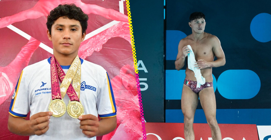 Gabriel Vázquez, el clavadista mexicano de 17 años