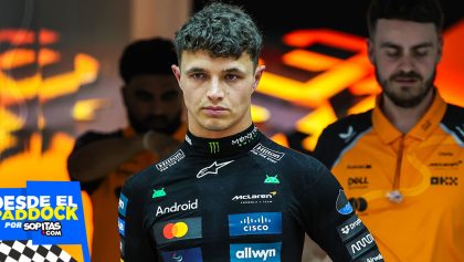 Lando Norris en el GP de Arabia