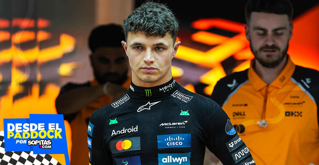 Lando Norris en el GP de Arabia