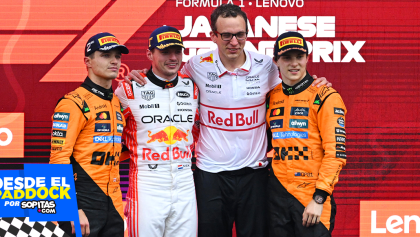 Triunfo de Max Verstappen en Japón