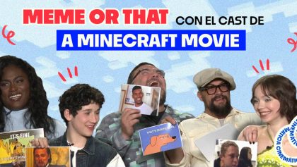 ¡Random! Nos divertimos jugando con memes junto a Jack Black, Jason Momoa y el elenco de Minecraft