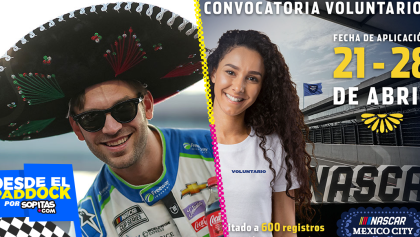 Voluntarios para la Nascar en México: Fecha de registro y requisitos