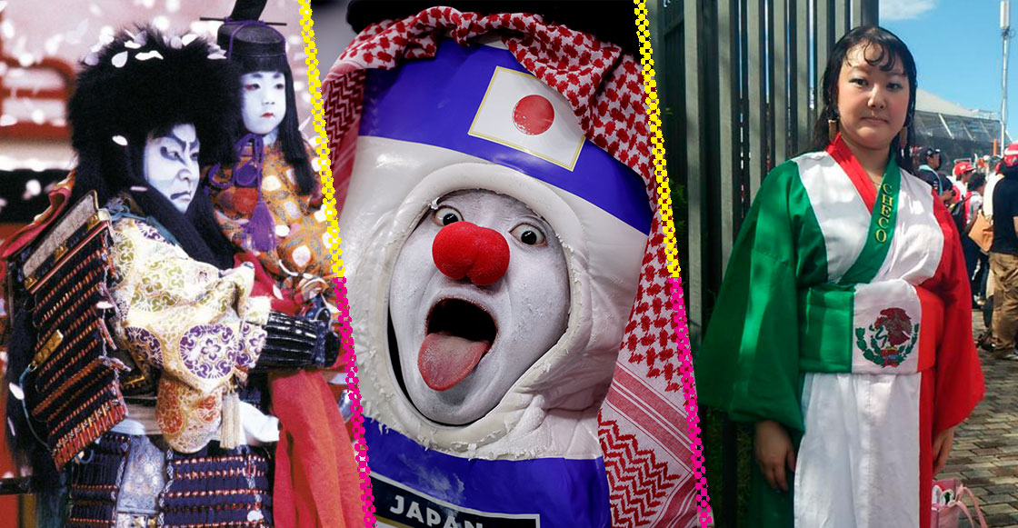 El color de los aficionados japoneses