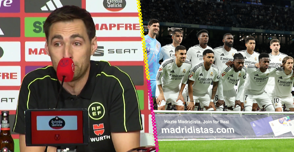 Árbitro llora previo a la final de la Copa del Rey ante la presión del Real Madrid