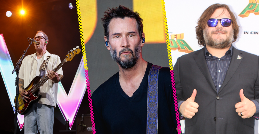 Weezer prepara una película con ¿Jack Black y Keanu Reeves?