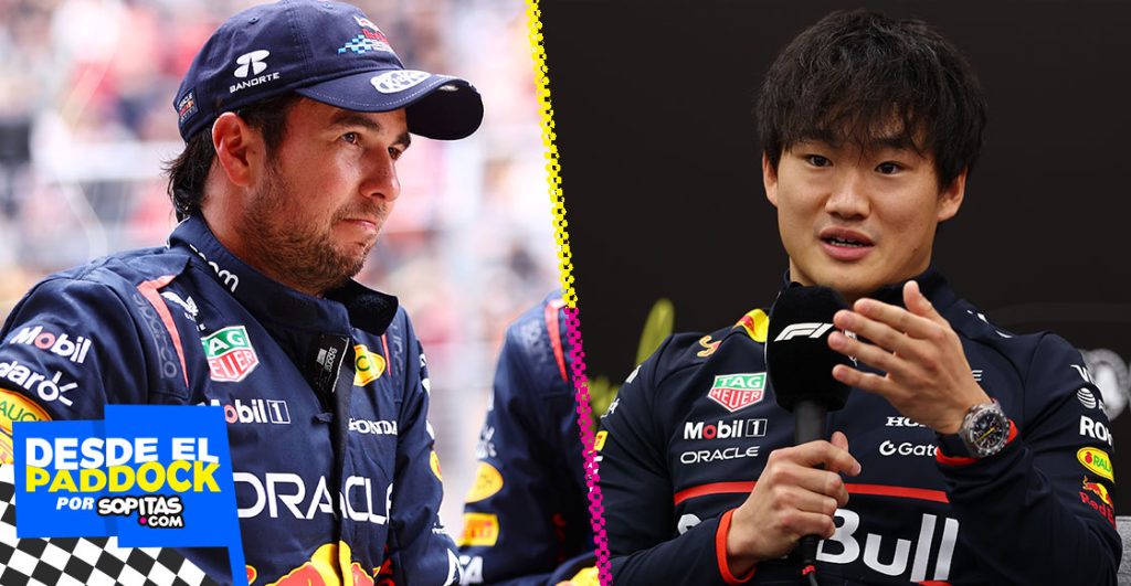 Checo llamó a Yuki previo a su debut en Red Bull
