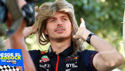 Max Verstappen y su nombre ficticio