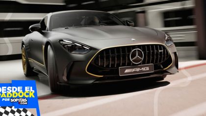 El Mercedes GT inspirado en la película de F1 de Brad Pitt