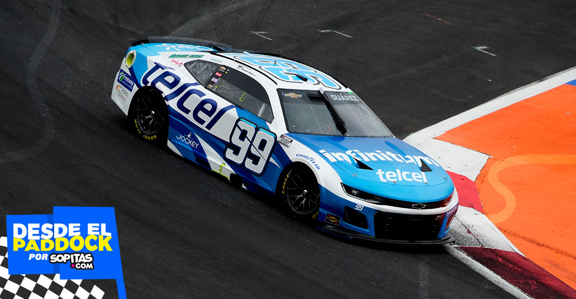 Daniel Suárez partirá décimo en la carrera de Nascar Cup en México