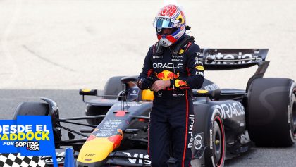 Max Verstapen en el GP de España