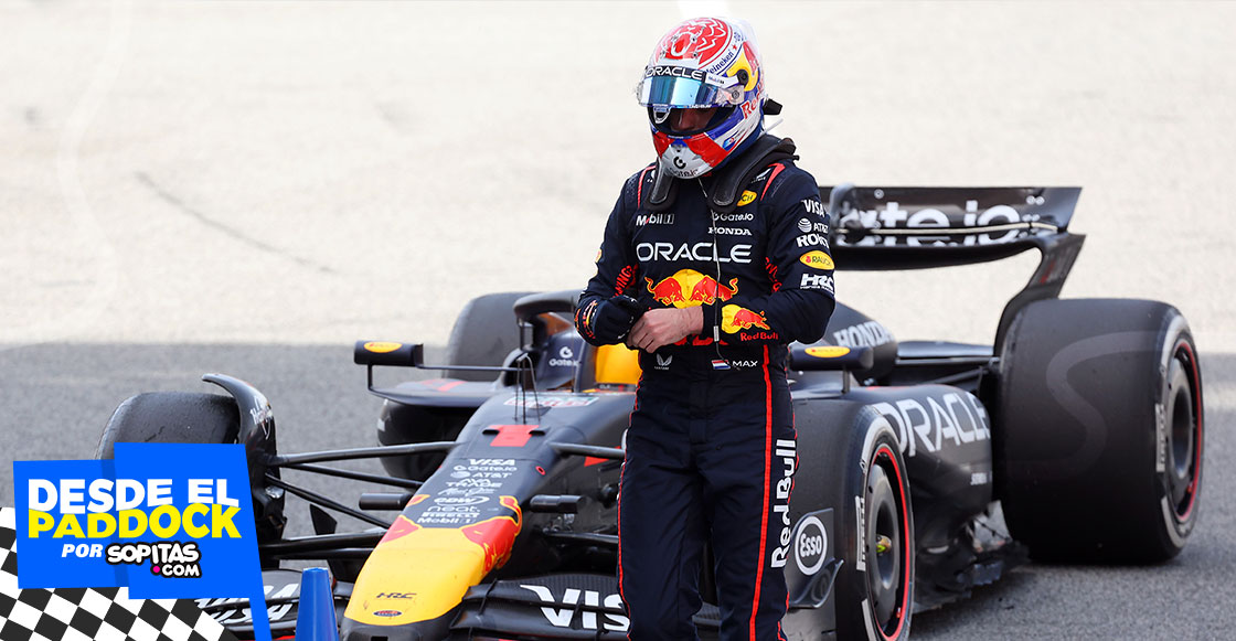 Max Verstapen en el GP de España