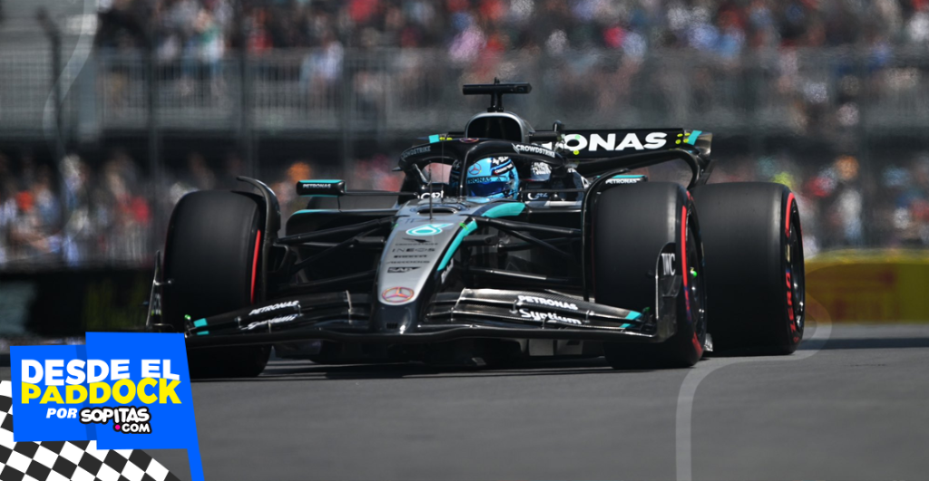 Así queda la parrilla de salida del Gran Premio de Canadá