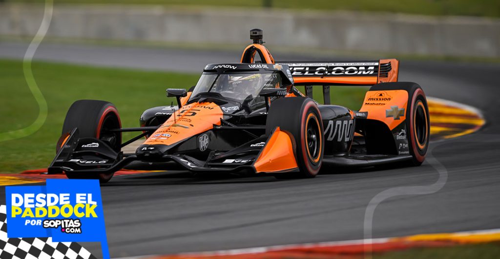 Pato O'Ward en IndyCar