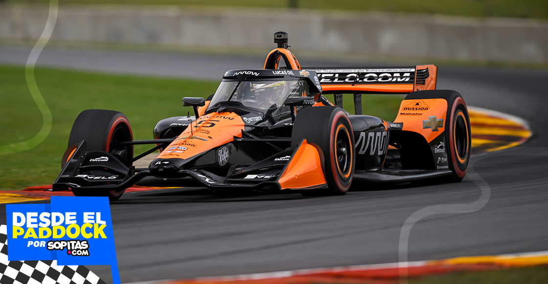 Pato O'Ward en IndyCar