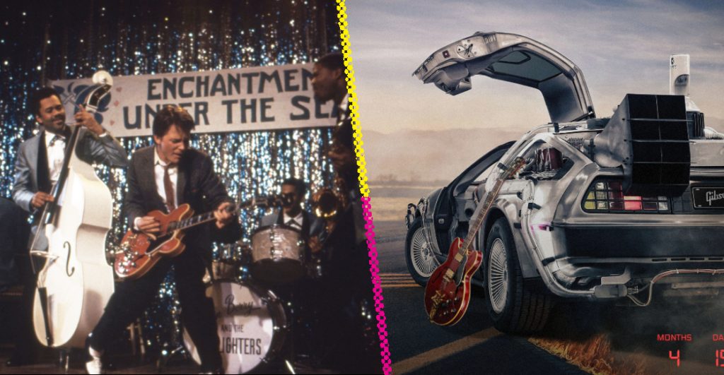 Elenco de ‘Volver Al Futuro’ busca la guitarra de Marty McFly