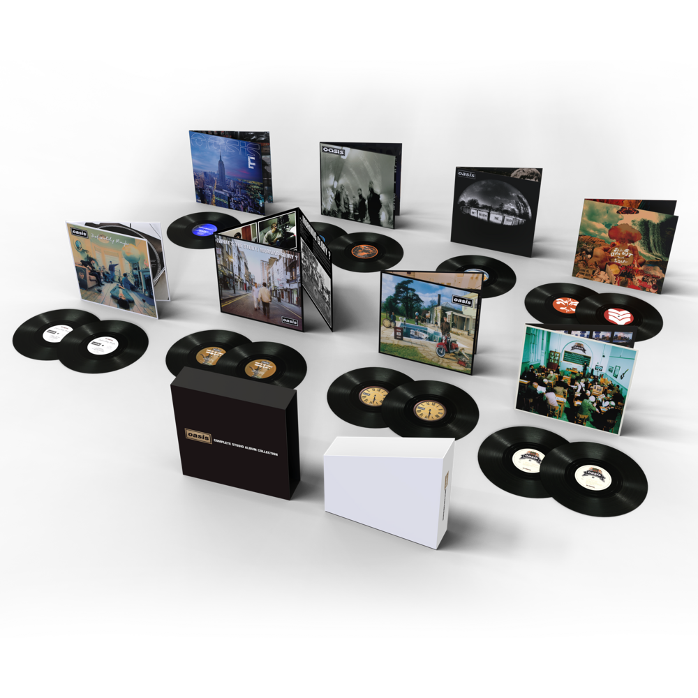 Oasis lanza colección con todos sus álbumes para celebrar su reunión