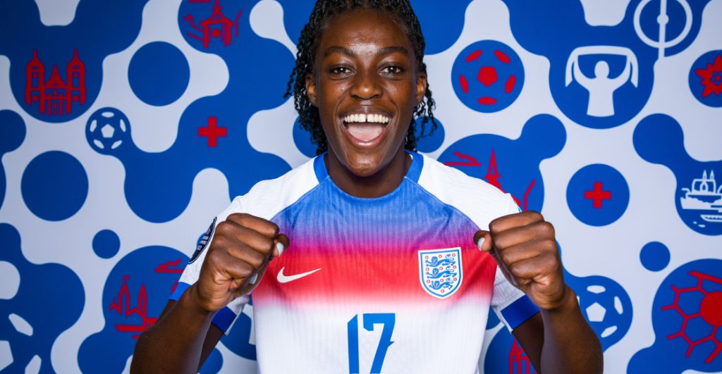 Michelle Agyemang, de recoge balones en Wembley a jugar la Eurocopa Femenina con Inglaterra