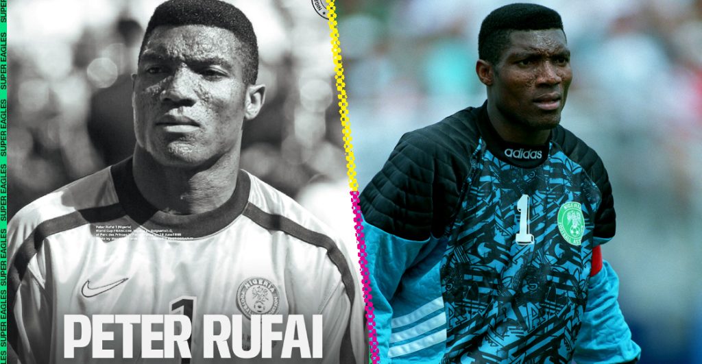 Muere el portero de Nigeria Peter Rufai