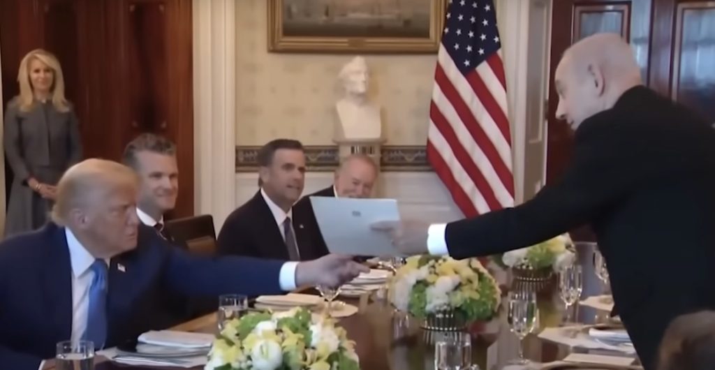 Donald Trump y Benjamin Netanyahu